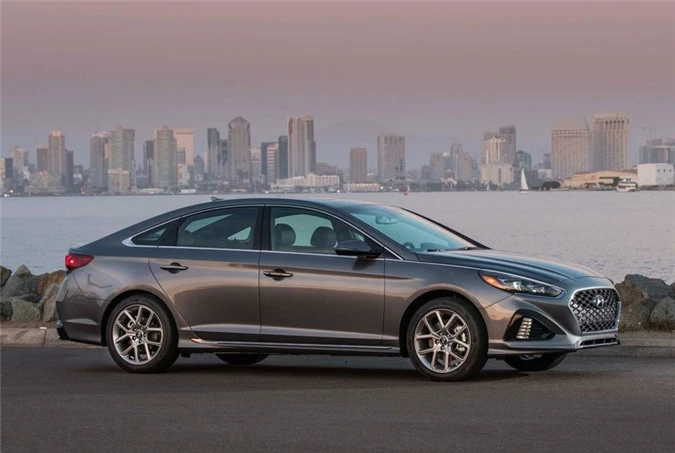 6. Hyundai Sonata (doanh số: 5.881 chiếc).