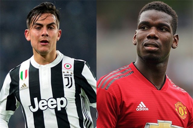 M.U lên kế hoạch đổi Pogba lấy Dybala