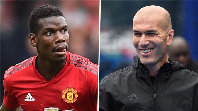 Paul Pogba Zinedine Zidane split