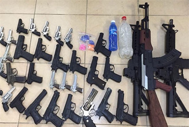Xóa 'kho' súng bắn đạn bi phân phối đi nhiều tỉnh
