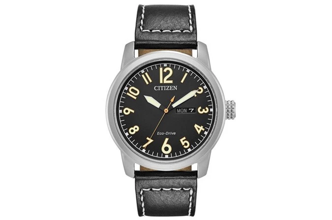 6. Citizen Eco-Drive Chandler Leather (giá: 99,99 USD).