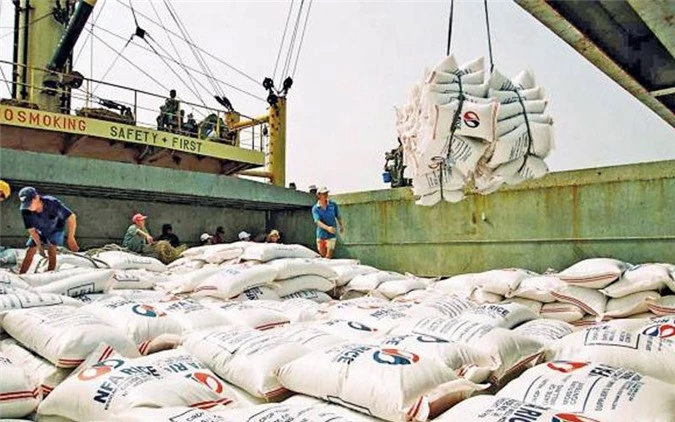 Xuất khẩu gạo cán mốc 4,4 triệu tấn chỉ trong 8 tháng.