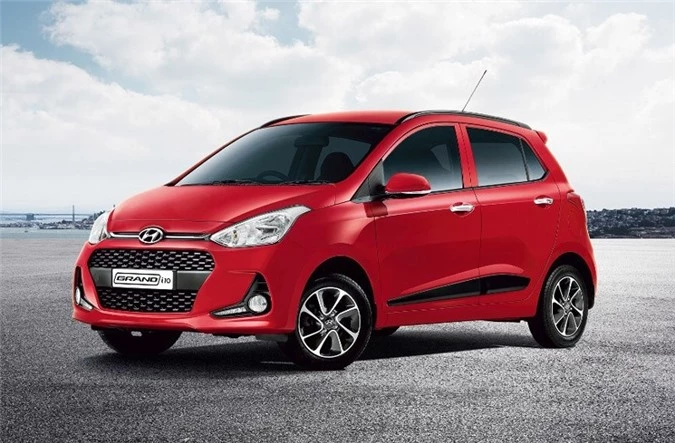 2. Hyundai Grand i10 (doanh số: 1.619 chiếc).