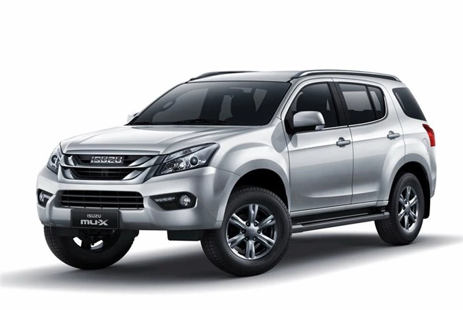 7. Isuzu mu-X (doanh số: 26 chiếc).