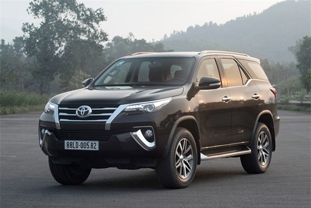 Top 10 ôtô ‘khuynh đảo’ thị trường Việt tháng 8/2018: Toyota Fortuner trở lại