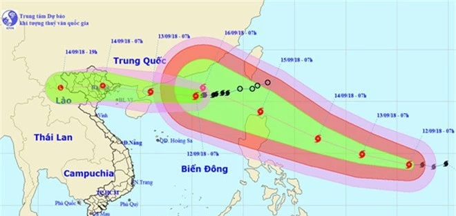 Bao so 5 kha nang huong vao cac tinh Quang Ninh - Nam Dinh hinh anh 1