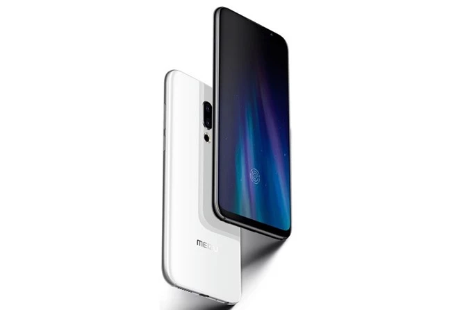 Meizu 16 Plus được thiết kế với khung viền kim loại, mặt lưng bằng gốm. Máy có kích thước 160,4x78,2x7,3 mm, trọng lượng 182 g.