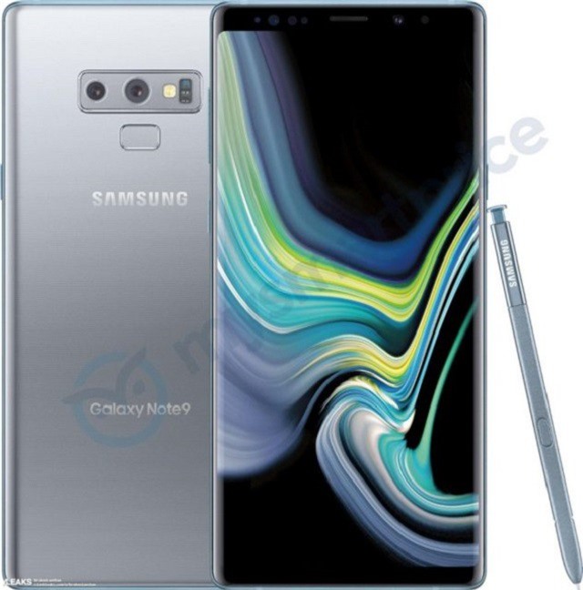 Samsung  Galaxy Note 9 ra mắt màu bạc mới, đối đầu với bộ ba iPhone mới