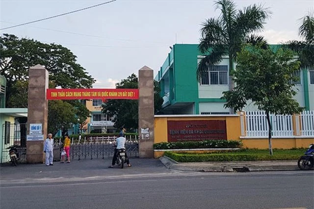 BVÐK tỉnh Quảng Nam - nơi đang xảy ra tình trạng thiếu thuốc BHYT. Ảnh H. Văn