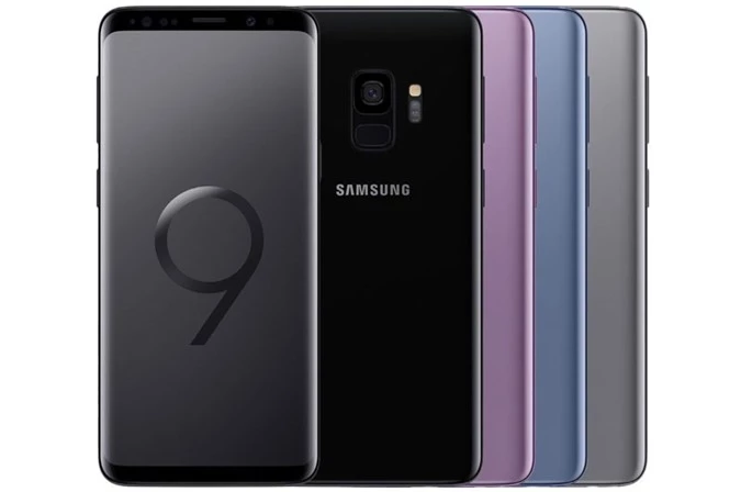 Samsung Galaxy S9.