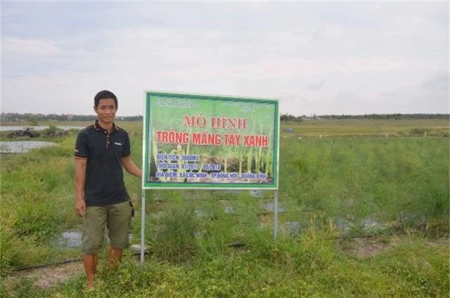 tien si ve que lam giau bang nghe tay trai-trong rau tren cat hinh anh 2