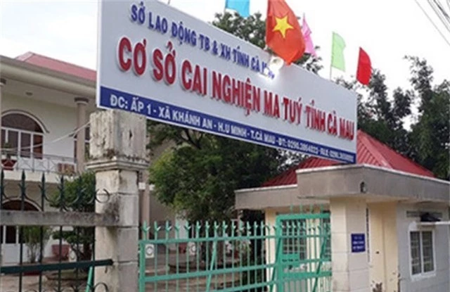 Cơ sở cai nghiện ma túy Cà Mau, nơi xảy ra vụ việc. (Ảnh: CTV)