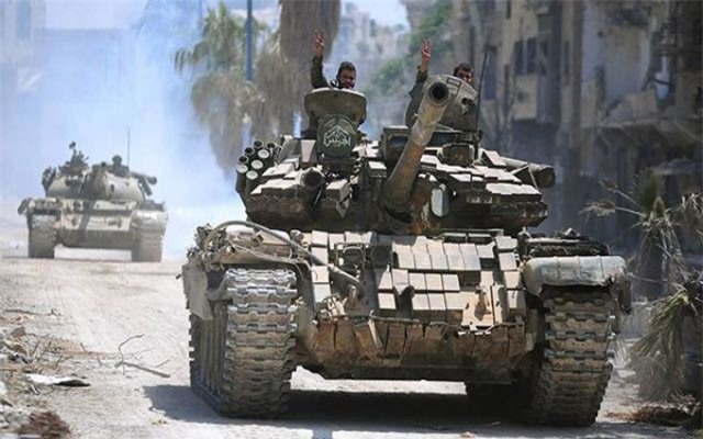 Quân đội Syria ồ ạt đánh bật IS khỏi nhiều sa mạc ở Homs 