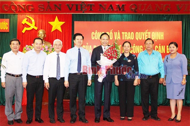 Công bố quyết định của Ban Bí thư Trung ương Đảng về công tác cán bộ