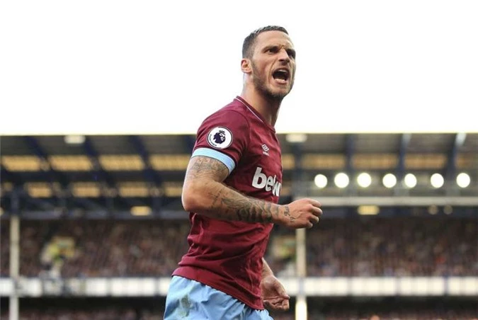 Tiền đạo: Marko Arnautovic (West Ham).