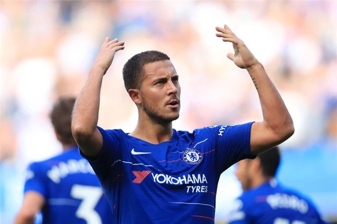 Tiền đạo: Eden Hazard (Chelsea).