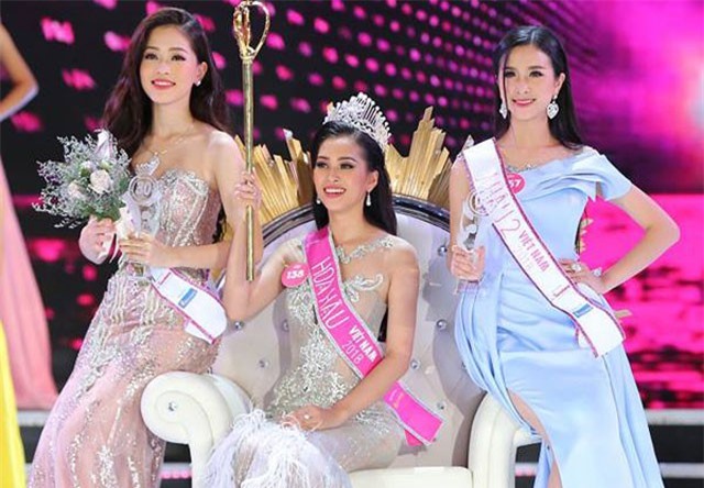 Nữ sinh 18 tuổi Trần Tiểu Vy đăng quang Hoa hậu Việt Nam 2018