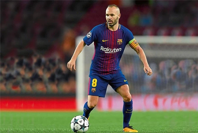 6. Andres Iniesta (Barcelona, 130 trận).