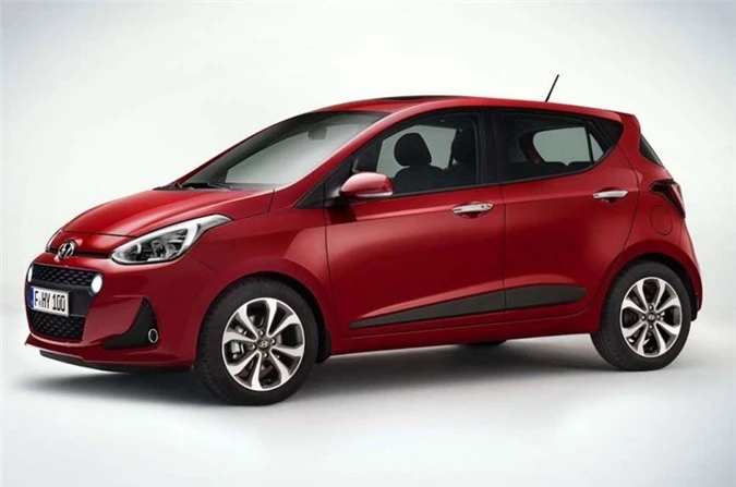 8. Hyundai Grand i10 (doanh số: i10 90.503 chiếc).