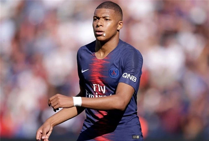 Tiền đạo: Kylian Mbappe (Paris Saint-Germain).