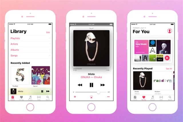 Apple Music liên tục được cải tiến để mang tới trải nghiệm âm nhạc tốt hơn cho người dùng