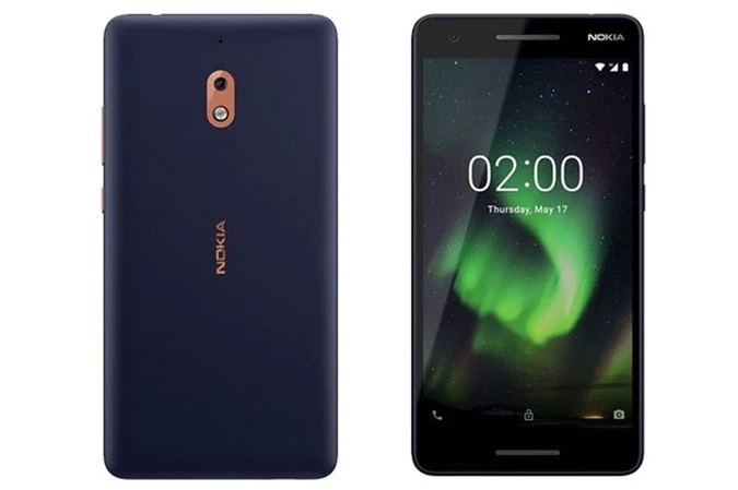 Nokia 2.1 (giá 2,59 triệu đồng, dung lượng pin: 4.000 mAh).