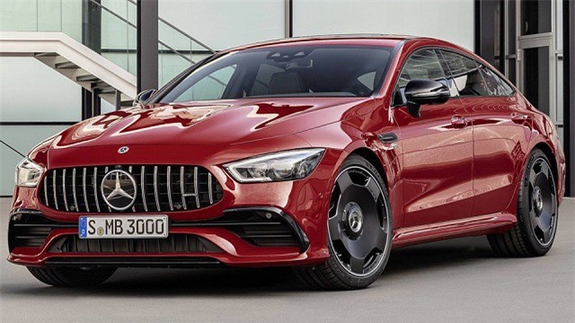 Cận cảnh Mercedes-AMG GT 43 coupe 4 cửa 2019 vừa ra mắt