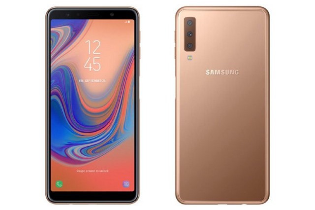 Lộ giá bán Samsung Galaxy A7 (2018), có tới 3 tùy chọn màu