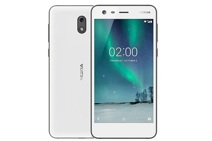 Nokia 2 (giá 2,19 triệu đồng, dung lượng pin: 4.100 mAh).