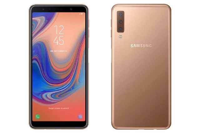 Mức giá dành cho bản Galaxy A7 (2018) là 