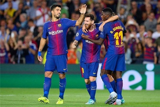 Barca mở màn ấn tượng tại Champions League 2018-2019.