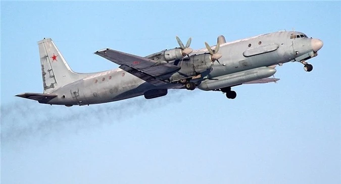 Một máy bay trinh sát Ilyushin Il-20 của Không quân Nga. (Ảnh: Sputnik)