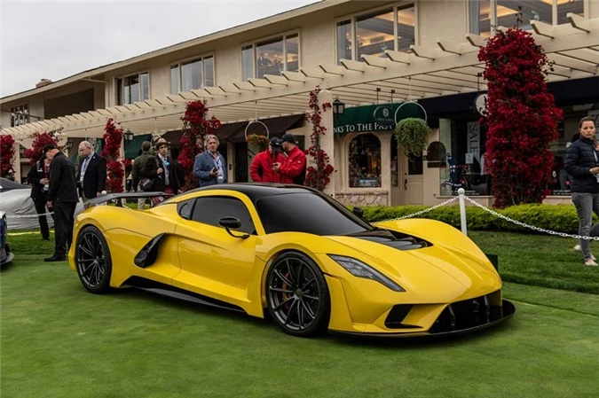 1. Hennessey Venom F5 2018 (vận tốc tối đa: 450 km/h).