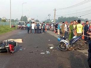 Thầy giáo tử vong trên đường đi dạy học