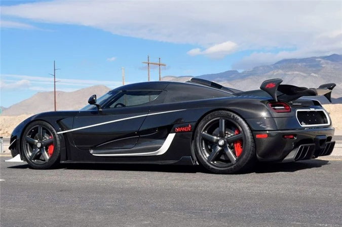 =2. Koenigsegg Agera RS (1MW Upgrade) 2017 (vận tốc tối đa: 447 km/h).