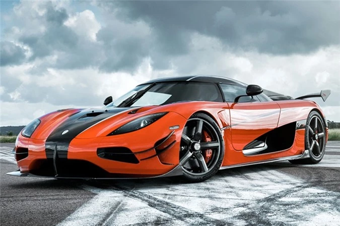 =6. Koenigsegg Agera XS 2017 (vận tốc tối đa: 430 km/h).