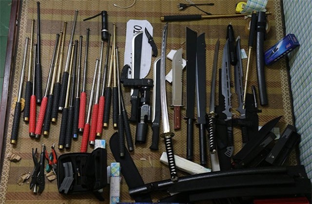 Bắt giữ nam thanh niên mua bán vũ khí trái phép ở Vĩnh Phúc
