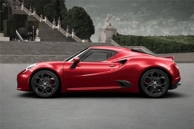 9. Alfa Romeo 4C.