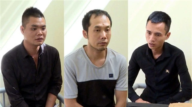 Từ trái sang: Nguyễn Văn Tiến, Trần Ngọc Hà và Phạm Ngọc Khánh. (Ảnh: CTV)