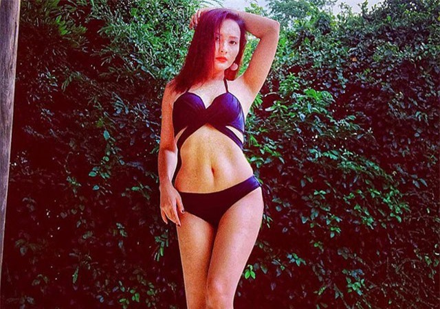 Bảo Thanh tung bộ hình bikini gợi cảm, chính thức bước vào cuộc đua đọ dáng của các mỹ nhân showbiz