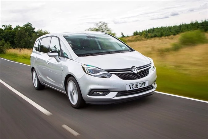 7. Vauxhall Zafira Tourer.