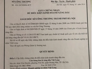 Doanh nghiệp nhỏ loay hoay với các điều kiện kinh doanh xăng dầu