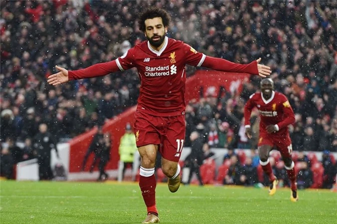Salah thi đấu cực kỳ ấn tượng trong năm 2018.