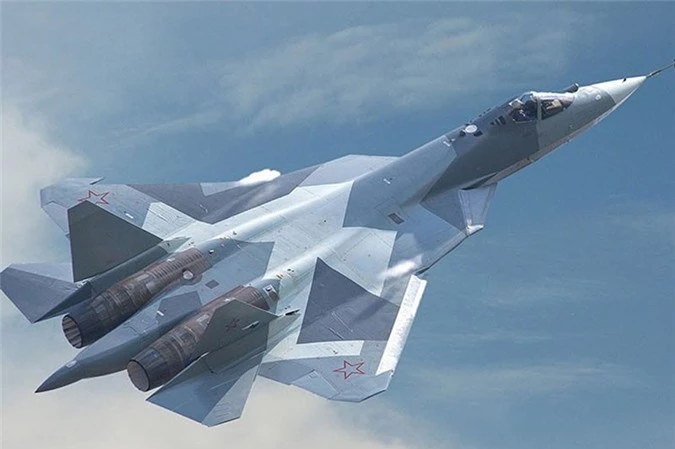 Máy bay Su-57.