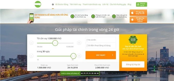 Toi di vay online, lai suat toi 700%/nam hinh anh 1