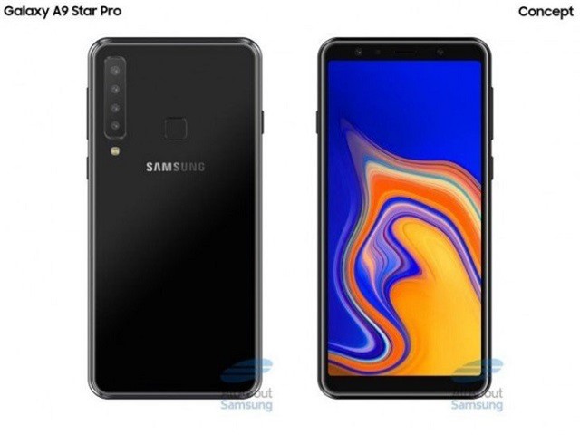 Samsung Galaxy A9 Star Pro có 4 camera phía sau