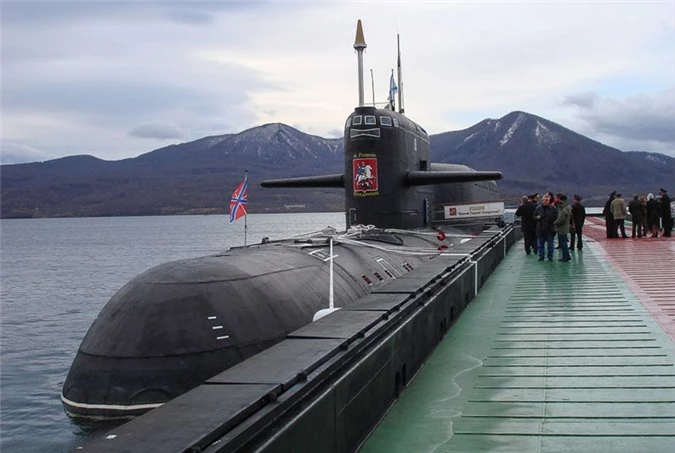 Tàu ngầm K-433 Svyatoi Georgiy Pobedonosets. Ảnh: Reddit.