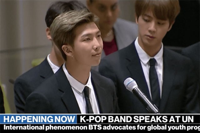 Nhóm nhạc Kpop đầu tiên phát biểu tại Liên Hiệp Quốc