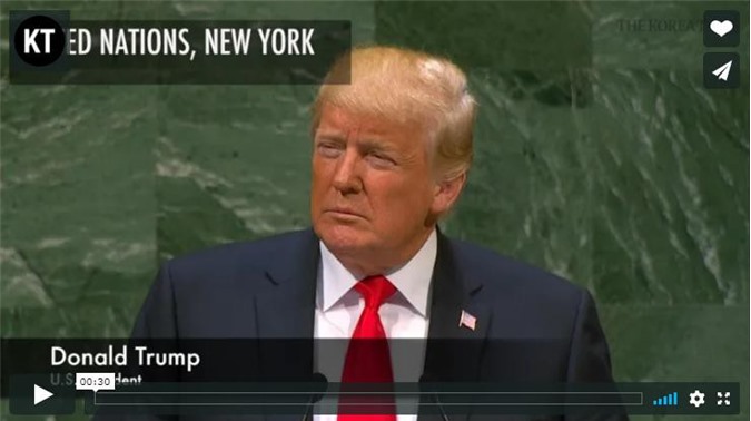 Clip: Lãnh đạo thế giới cười to khi TT Trump kể thành tựu tại LHQ