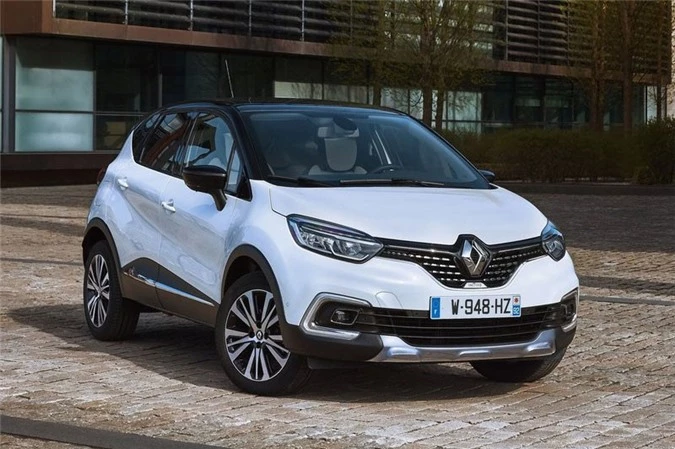 10. Renault Captur (doanh số: 158.454 chiếc).